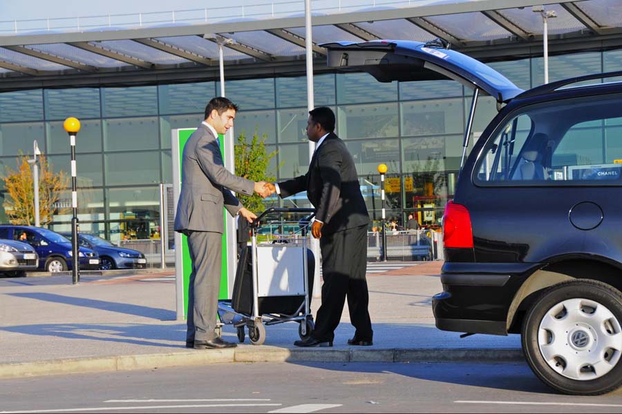 Motorista Para transporte Aeroporto